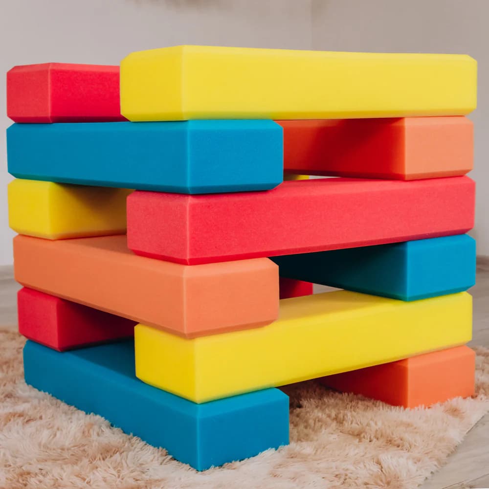 Schaumstoff Bausteine Kinder – Hochwertige Großbausteine zum Toben