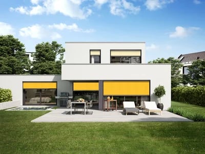 Markise Senkrecht als Design-Element in der modernen Architektur