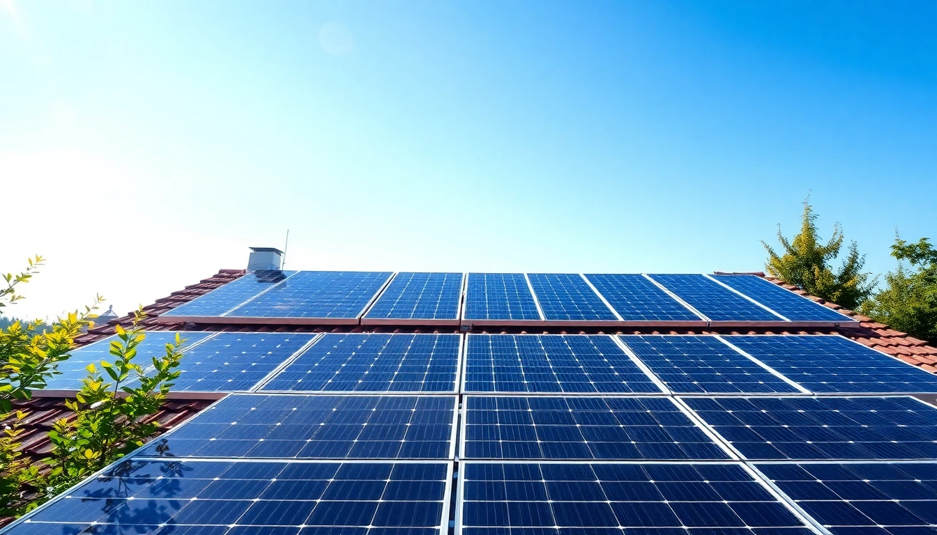 Zeigt die Kosten einer Photovoltaikanlage in Wien durch eine moderne Solarinstallation auf einem Wohngebäude.