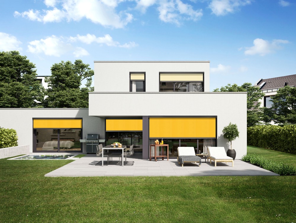 Markise Senkrecht als Design-Element in der modernen Architektur