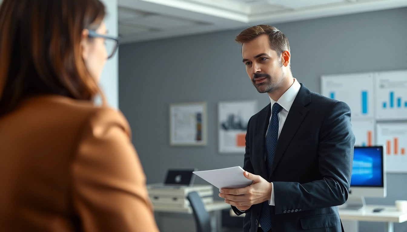 Headhunter IT vermittelt erfolgreich Fachkräfte in einem modernen Büro.